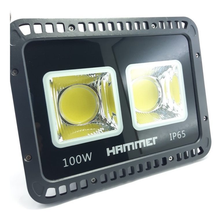 Reflector Led W Hammer Luz Blanca K Multivoltaje