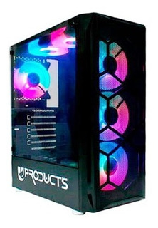 Case Gaming U Products U B Micro Atx Usb Luces Rgb Incluye